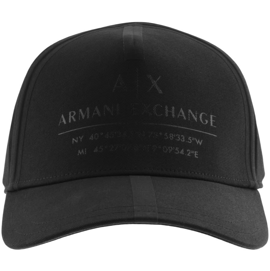 Alternative Image for ProductArmani Exchange logo Baseball Cap Black1